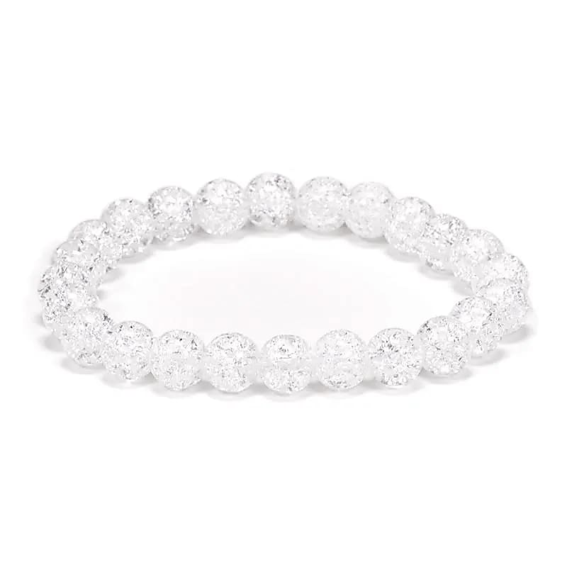 Armbånd Iris Bjergkrystal 8mm