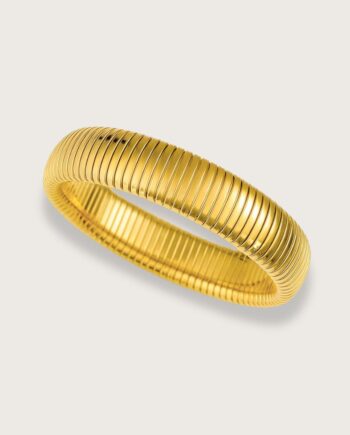 Ba Forgyldt Chunky Bangle Vandfast Armring Chant Matin