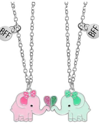 Bff Halskæde Til Med Søde Elefanter