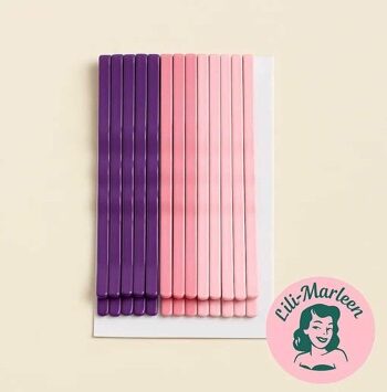 Bobby Pins Lyserøde Nuancer