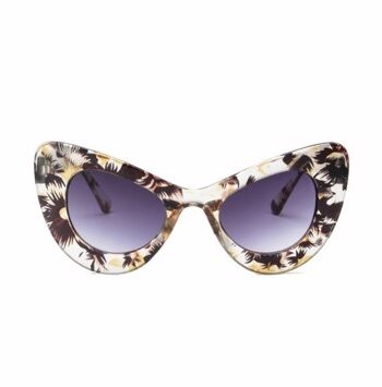 Cateye Solbriller Bred Kant Miami