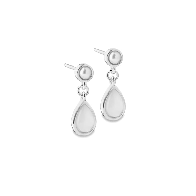 Celestia Pearl Drop  Silver