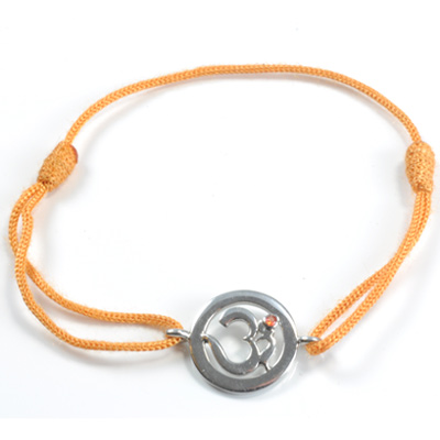 Chakra Aum Armbånd Chakra Med Citrin 14mm