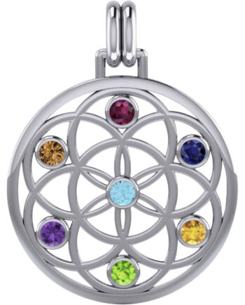 Chakra Flower Life 38mm Kæde