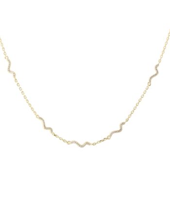 Curva Necklace  Golden
