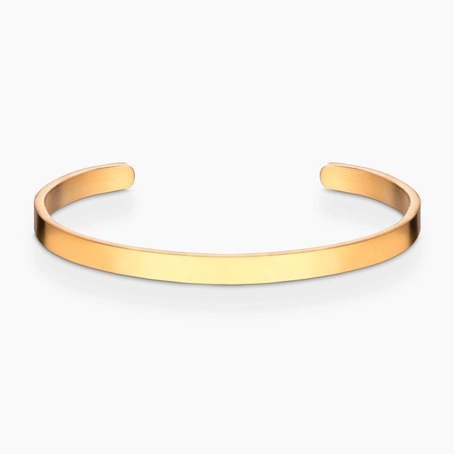Dahl Sølv Forgyldt Armring