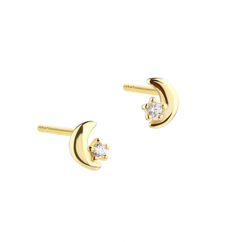Darling Moon Earstud  Golden