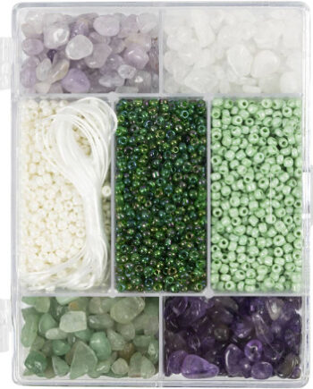 Diy Mix Smykker Krystaller Str Hulstr 2460 Stk Ass Farver