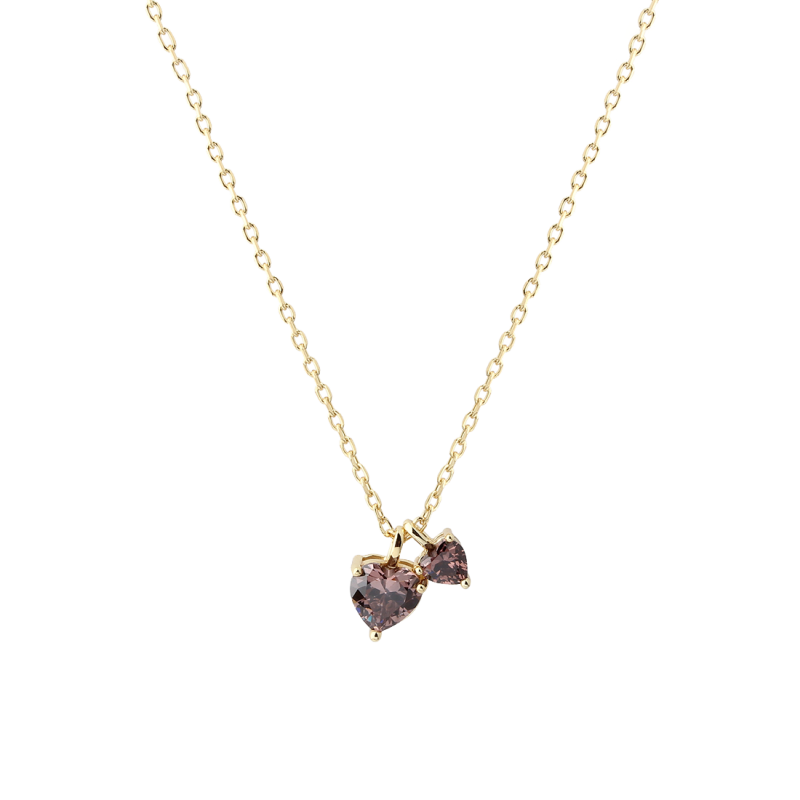 Eira Heart Necklace  Golden