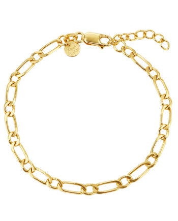 Figaro One Bracelet  Golden
