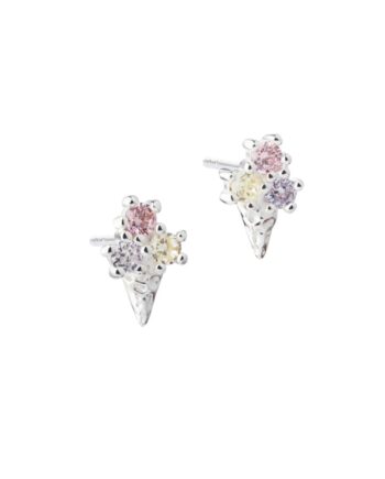 Frozen Earstud  Silver