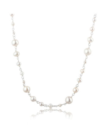 Ghita Necklace  Silver