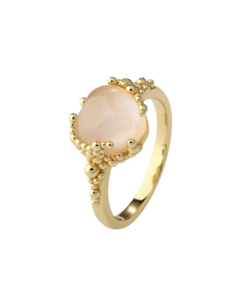 Grace Heart Ring  Golden