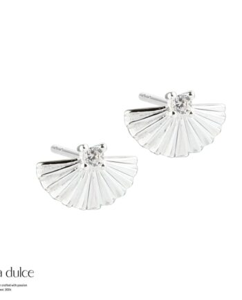 Kaya Fan Earstud  Silver