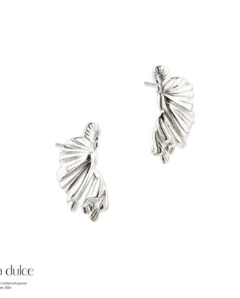 Koi Half Leaf  Silver