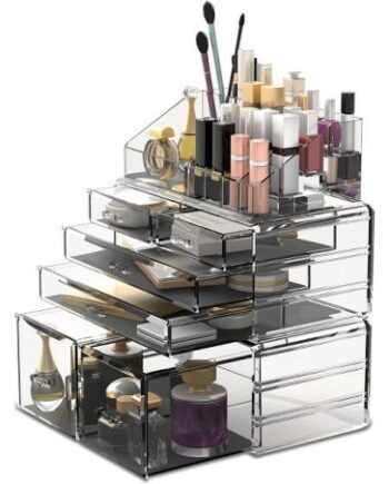 Komplet Glam Makeup   Smykke Organizer Akryl