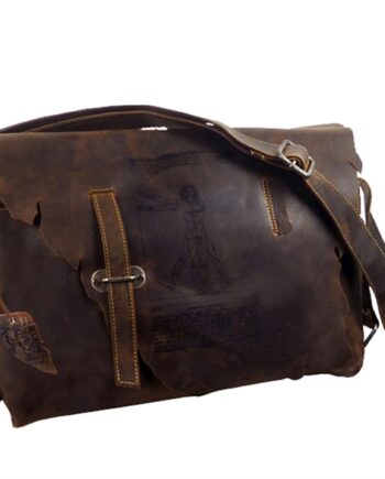 Laptop Taske Crossbody Med  Vinci Anatomy Motiv