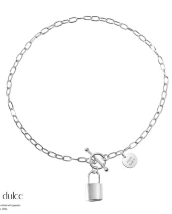 Lock Love Bracelet  Silver