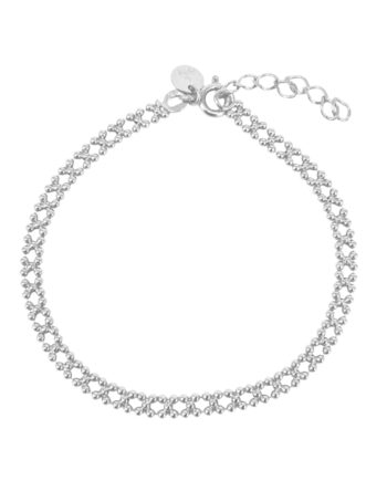 Loom Bracelet  Silver