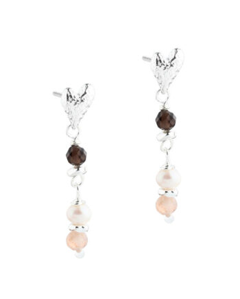 Love Long Earstud  Silver