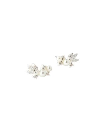 Lumi Pearl Earstud  Silver