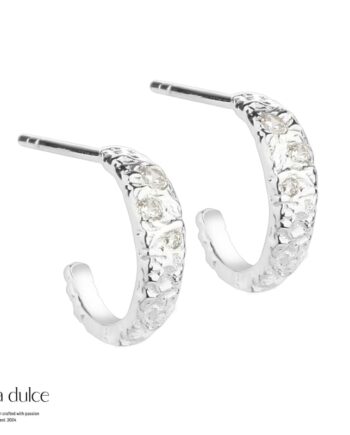 Mess Hoop Clear  Silver