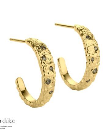 Mess Hoop Olive Big  Golden