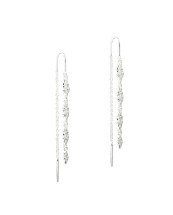 Mila Long Thread  Silver