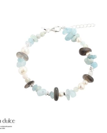 Nugget Breeze Bracelet  Silver