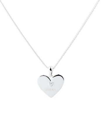 Omma Necklace  Silver