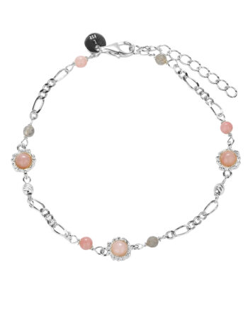 Opal Mila Bracelet  Silver