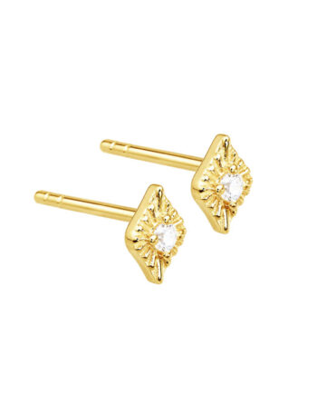 Opally Earstud  Golden