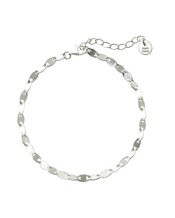 Oval Bracelet  Silver