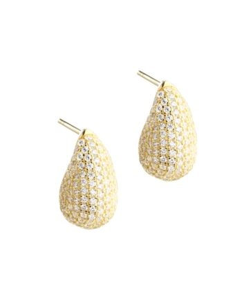 Pav Big Earstud  Golden