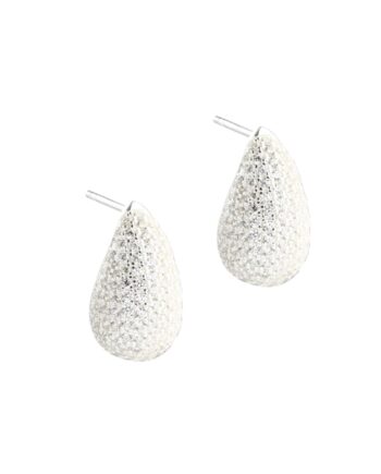 Pav Big Earstud  Silver