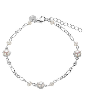 Pearl Mila Bracelet  Silver