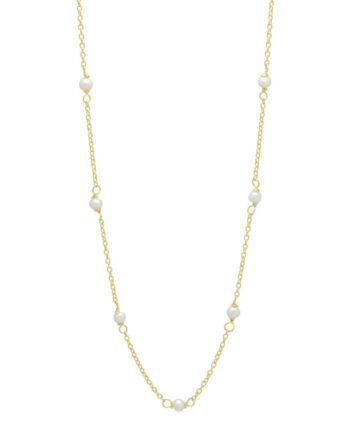 Pearly Necklace  Golden