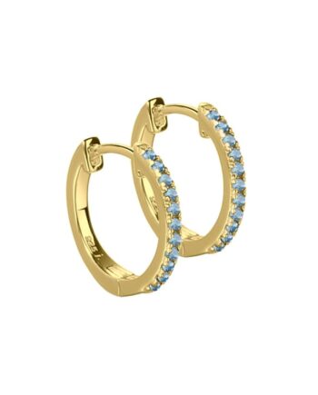 Ranva Sky Medium Hoop  Golden