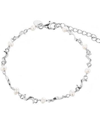 Rhumba Pearl Bracelet  Silver