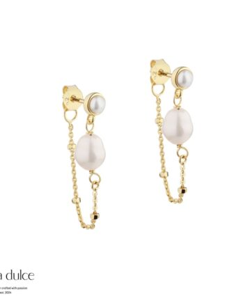 Rice Dot Earstud  Golden