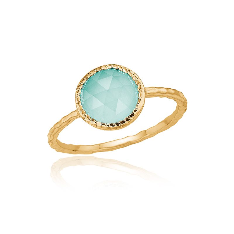 Ring Med Aqua Calcedon