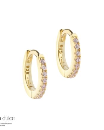 Rose Raya Hoop  Gold