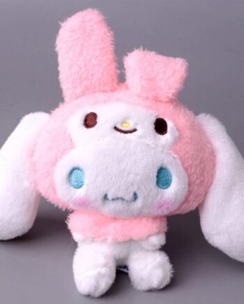 Sanrio Melody Keychain Plush Bamse 14cm