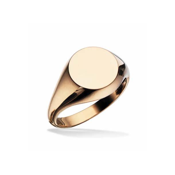Scrouples Ring Signet Guld