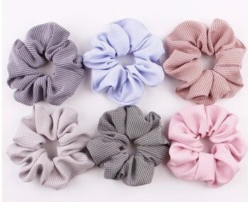 Scrunchies Hårelastik Tern Stk
