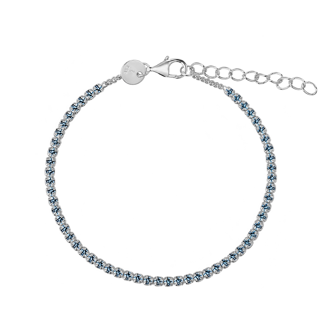 Sky Blue Dagny  Silver