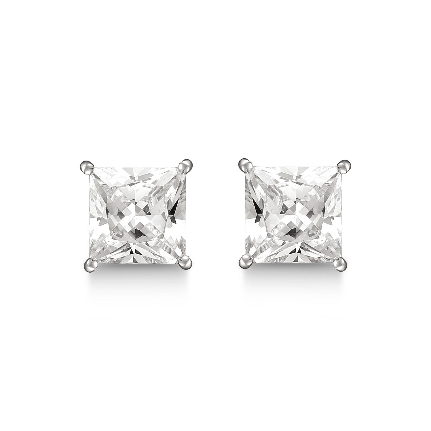 Sølv ørestikker Zirconia