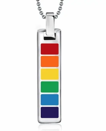 Stick Gpride Halssmykke Stål