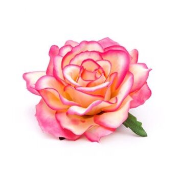 Stofrose Pink Champagnefarvet Hårklips Brochepin
