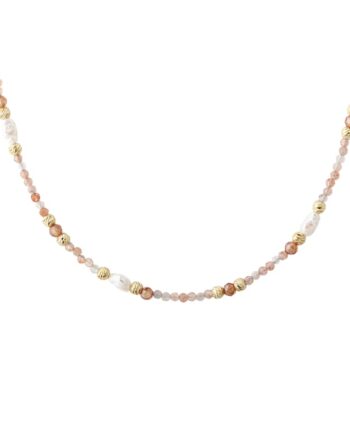 Sunella Simple Necklace  Golden